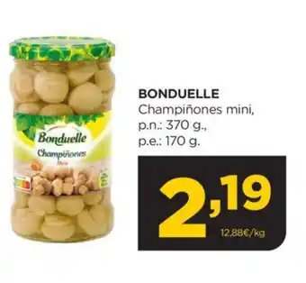 Alimerka BONDUELLE Champiñones mini, oferta