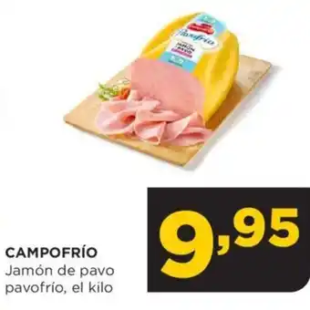 Alimerka CAMPOFRÍO Jamón de pavo pavofrío, el kilo oferta