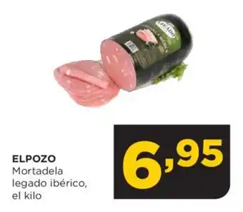 Alimerka ELPOZO Mortadela legado ibérico, el kilo oferta