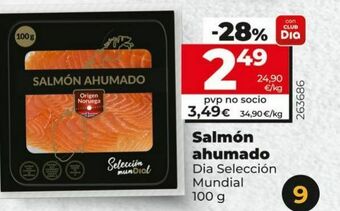 Dia Salmón ahumado dia oferta