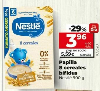 Dia Papilla de cereales nestlé oferta