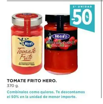 Hipercor Hero Tomate Frito 370g oferta