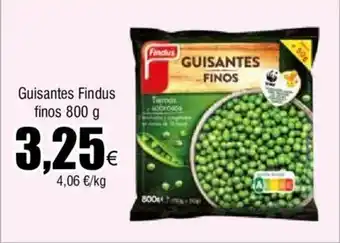 FROIZ Guisantes Findus finos 800 g oferta