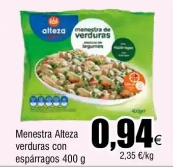 FROIZ Menestra Alteza verduras con espárragos 400 g oferta