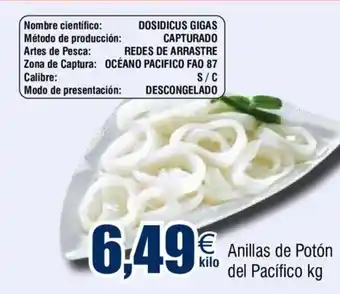 FROIZ Anillas de Potón del Pacífico kg oferta