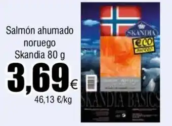 Froiz Salmón ahumado noruego Skandia 80 g oferta