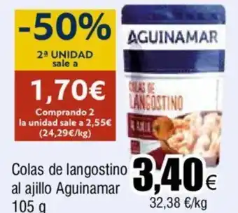 Froiz Colas de langostino al ajillo Aguinamar oferta