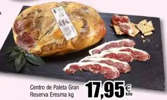FROIZ Centro de Paleta Gran Reserva Eresma kg oferta