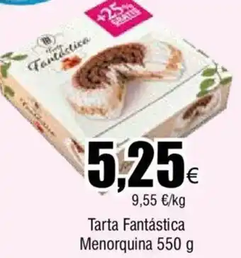 Froiz Tarta Fantástica Menorquina 550 g oferta