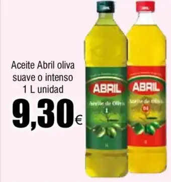 Froiz Aceite Abril oliva suave o intenso 1 L unidad oferta