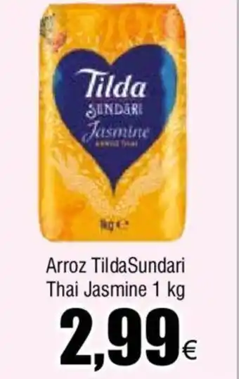 FROIZ Arroz Tilda Sundari Thai Jasmine 1 kg oferta