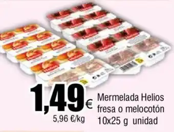 Froiz Mermelada Helios fresa o melocotón oferta