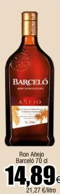 FROIZ Ron Añejo Barceló 70 cl oferta