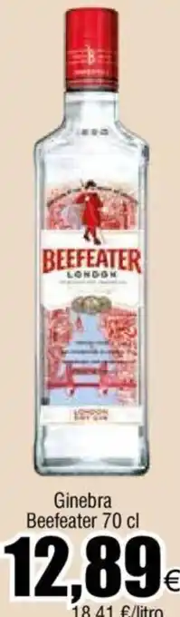 FROIZ Ginebra Beefeater 70 cl oferta