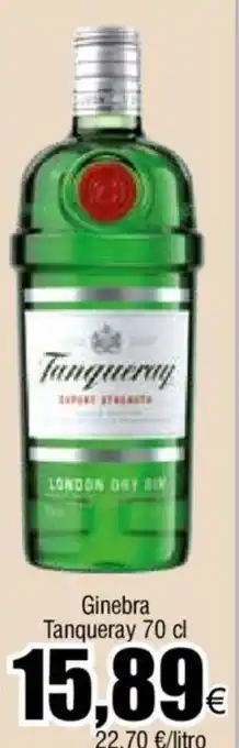 FROIZ Ginebra Tanqueray 70 cl oferta