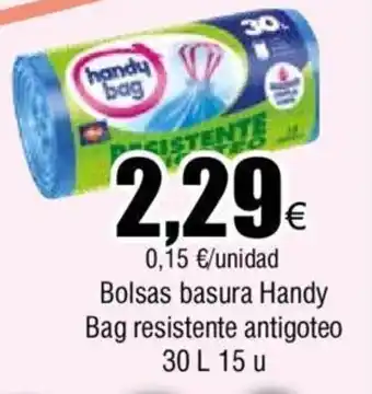 Froiz Bolsas basura Handy Bag resistente antigoteo oferta