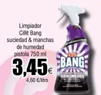 FROIZ Limpiador Cillit Bang suciedad & manchas de humedad pistola 750 ml oferta
