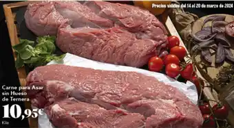 Gadis Carne para Asar sin Hueso de Ternera oferta