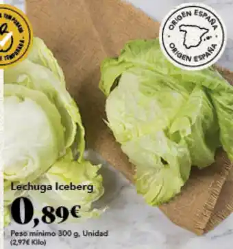 Gadis Lechuga Iceberg oferta