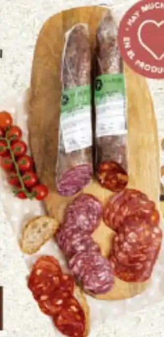 Gadis Chorizo o Salchichón ibérico cebo campo extra EL RUBIO oferta