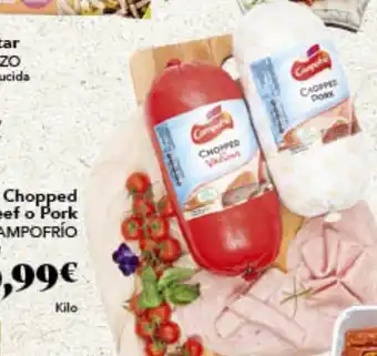 Gadis Chopped Beef o Pork CAMPOFRÍO oferta