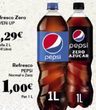 Gadis Refresco PEPSI Normal o Zero oferta