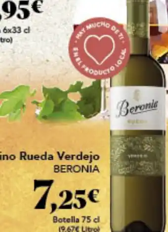 Gadis Vino Rueda Verdejo BERONIA oferta