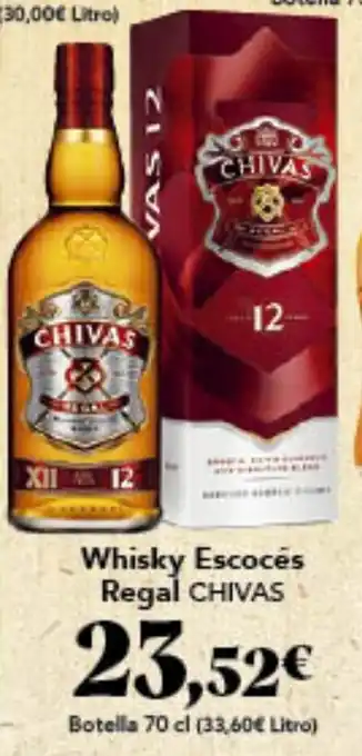 Whisky Escocés Regal CHIVAS
