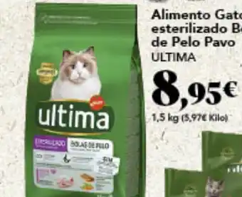 Gadis Alimento Gato esterilizado Bolas de Pelo Pavo ULTIMA oferta