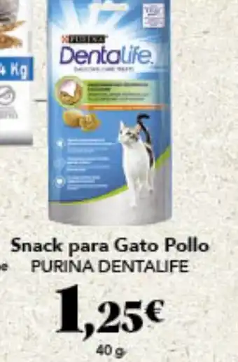 Gadis Snack para Gato Pollo PURINA DENTALIFE oferta