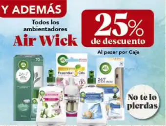 Gadis Todos los ambientadores Air Wick oferta