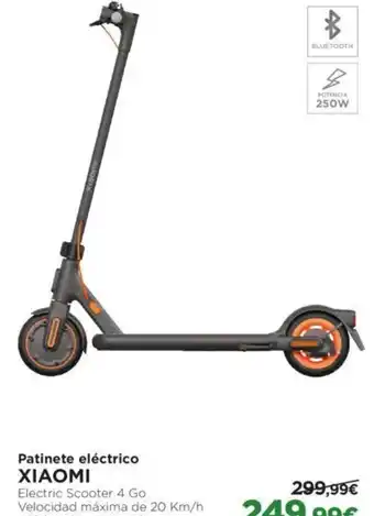 El Corte Inglés Patinete eléctrico XIAOMI oferta