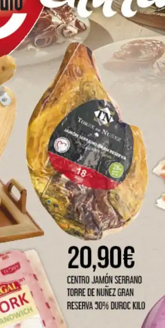 Claudio CENTRO JAMÓN SERRANO TORRE DE NUÑEZ GRAN oferta