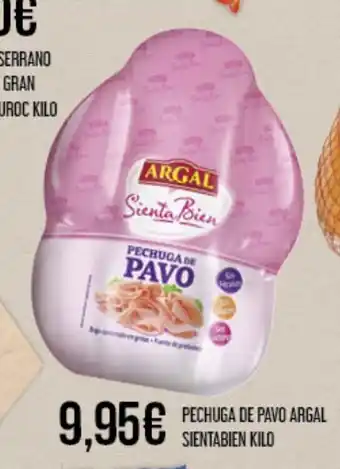Claudio PECHUGA DE PAVO ARGAL SIENTABIEN KILO oferta