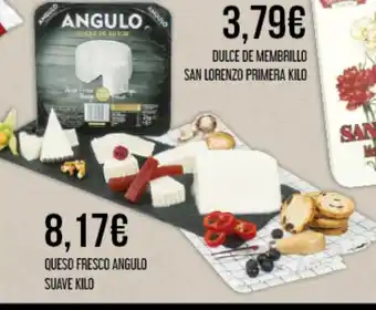 Claudio QUESO FRESCO ANGULO SUAVE KILO oferta