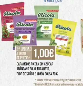 Claudio CARAMELOS RICOLA SIN AZÚCAR oferta