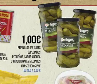 Claudio PEPINILLOS IFA ELIGES ESPECIADOS oferta