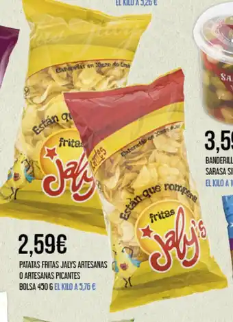 Claudio PATATAS FRITAS JALYS ARTESANAS oferta