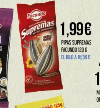 Claudio PIPAS SUPREMAS FACUNDO oferta