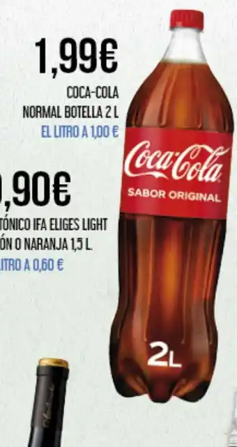 Claudio COCA-COLA NORMAL BOTELLA 2L oferta