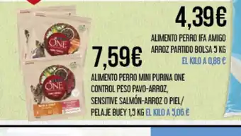 Claudio ALIMENTO PERRO MINI PURINA ONE oferta