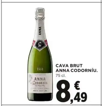 Hipercor Calva Brut Anna Codorníu 75 cl. oferta