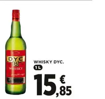 Hipercor Whisky DYC 1 L oferta