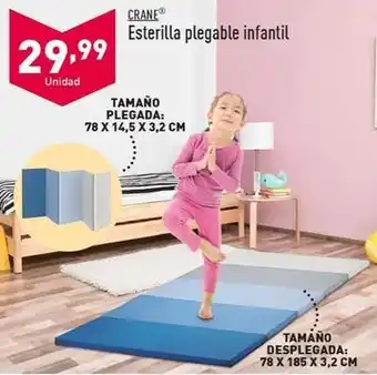 ALDI Crane - esterilla plegable infantil oferta