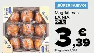 Supeco La nia - magdalenas oferta