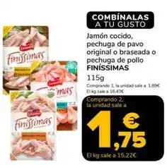 Supeco Campofrío - jamon cocido oferta