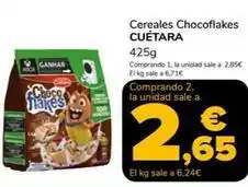 Supeco Cuétara - cereales chocoflakes oferta