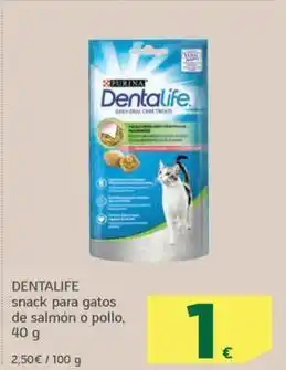 HiperDino Purina - snack para gatos de salmon oferta