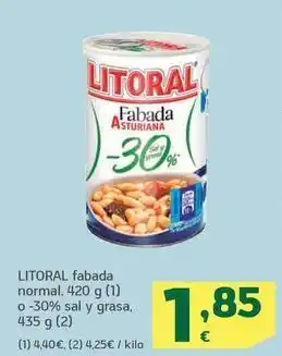 HiperDino Litoral - fabada normal oferta