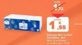 Carrefour Carrefour - pañuelos mini confort soft oferta